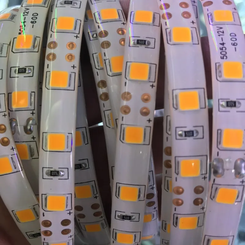 ATALED Светодиодные Полосы Света 5054 SMD Номера водонепроницаемый Ленты 60