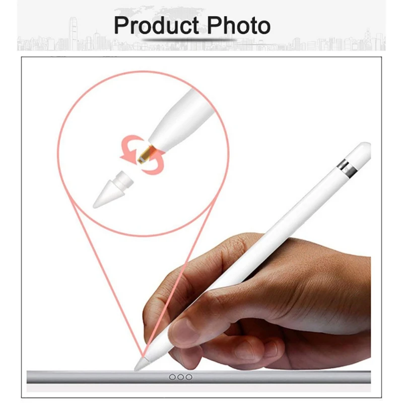 Для IPencil 1 Высокочувствительный стилус ручка для Apple Pencil 1-го поколения запасной Совет запасных Nib