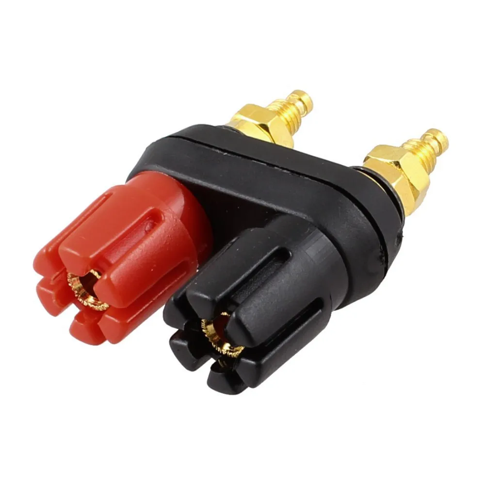 20 шт./лот позолоченная пластина аудио динамик терминал Усилитель Терминал