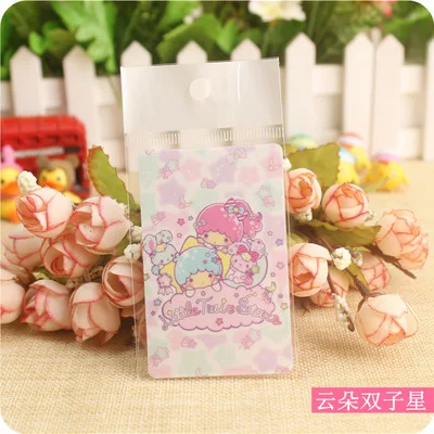T 1 шт. милые наклейки my melody Mickey San-x Sumikko для кредитных карт, наклейки на автобус, подарки для девочек - Цвет: T