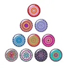 Новый красивый узор 10 шт. 12 мм16 мм18 мм25 мм круглый фото стекло кабошон демонстрация Плоская задняя поверхность изготовление ZB0492