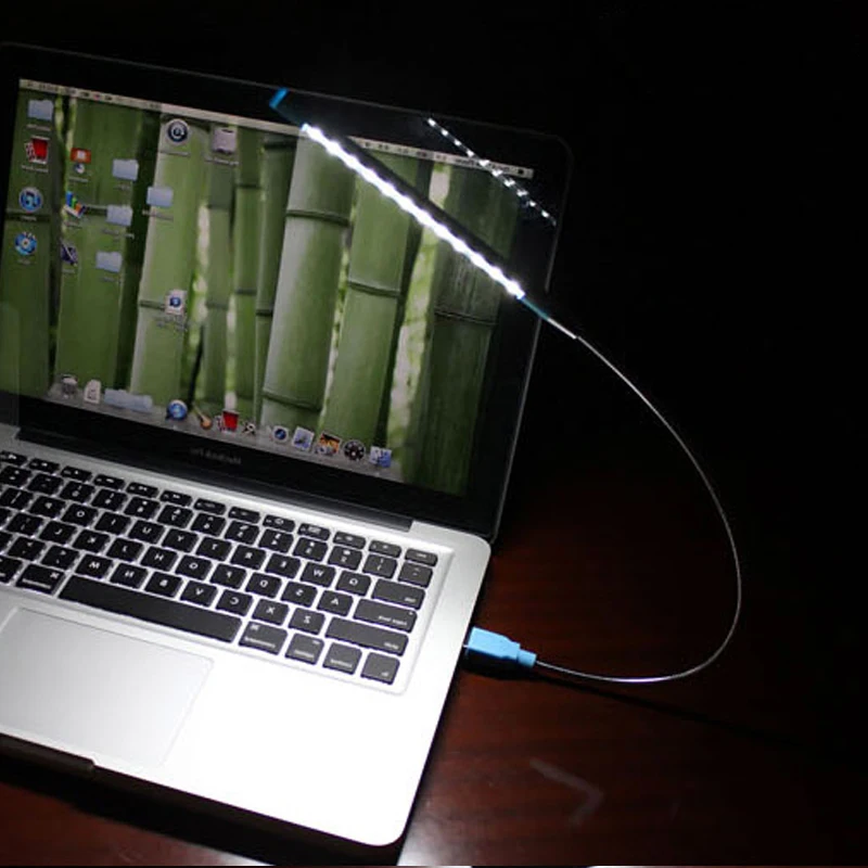 360 градусов USB ленточная Светодиодная настольная лампа постоянного тока 5 В
