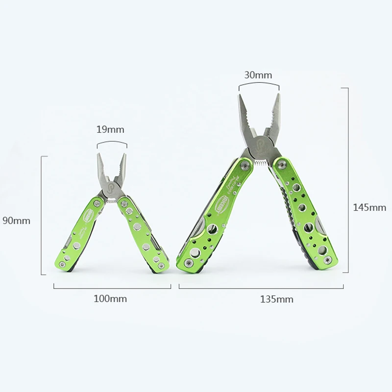 Многофункциональные плоскогубцы из высокозакаленного сплава 9 в 1 отвертка