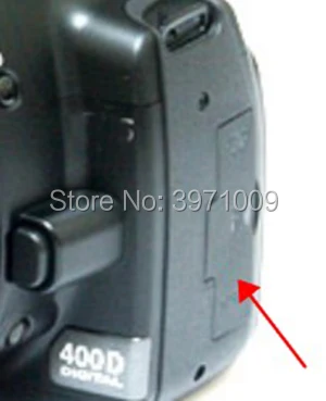 Новый USB/HDMI DC IN/VIDEO OUT резиновая Нижняя крышка для цифровой камеры Canon 400D | Корпус