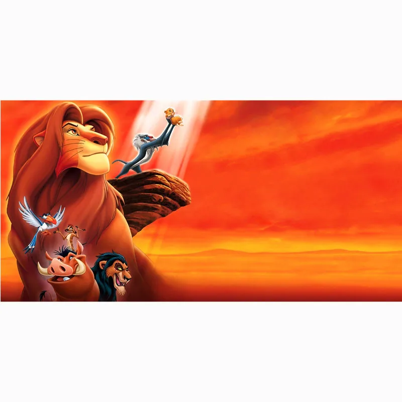 70*140cm Lion King Soft Bamboo Fiber Beach Towel Travel Swimming Bath Towels Yoga Office Sofa Blanket Spa GYM Toalla Playa | Дом и сад
