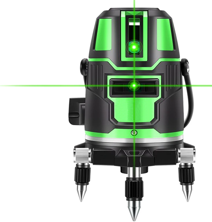 5 lines 6 point Green/red Laser Level Vertical&ampHorizontal Automatic Self Leveling 360 Degree Self-Leveling DIY Tools | Инструменты