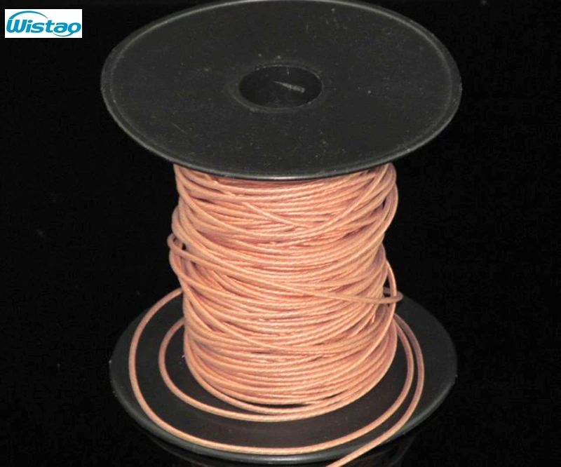 OCC замороженный сигнал Кристалл Медь 7N (99.99995%) провод 22AWG для DIY наушников кабели