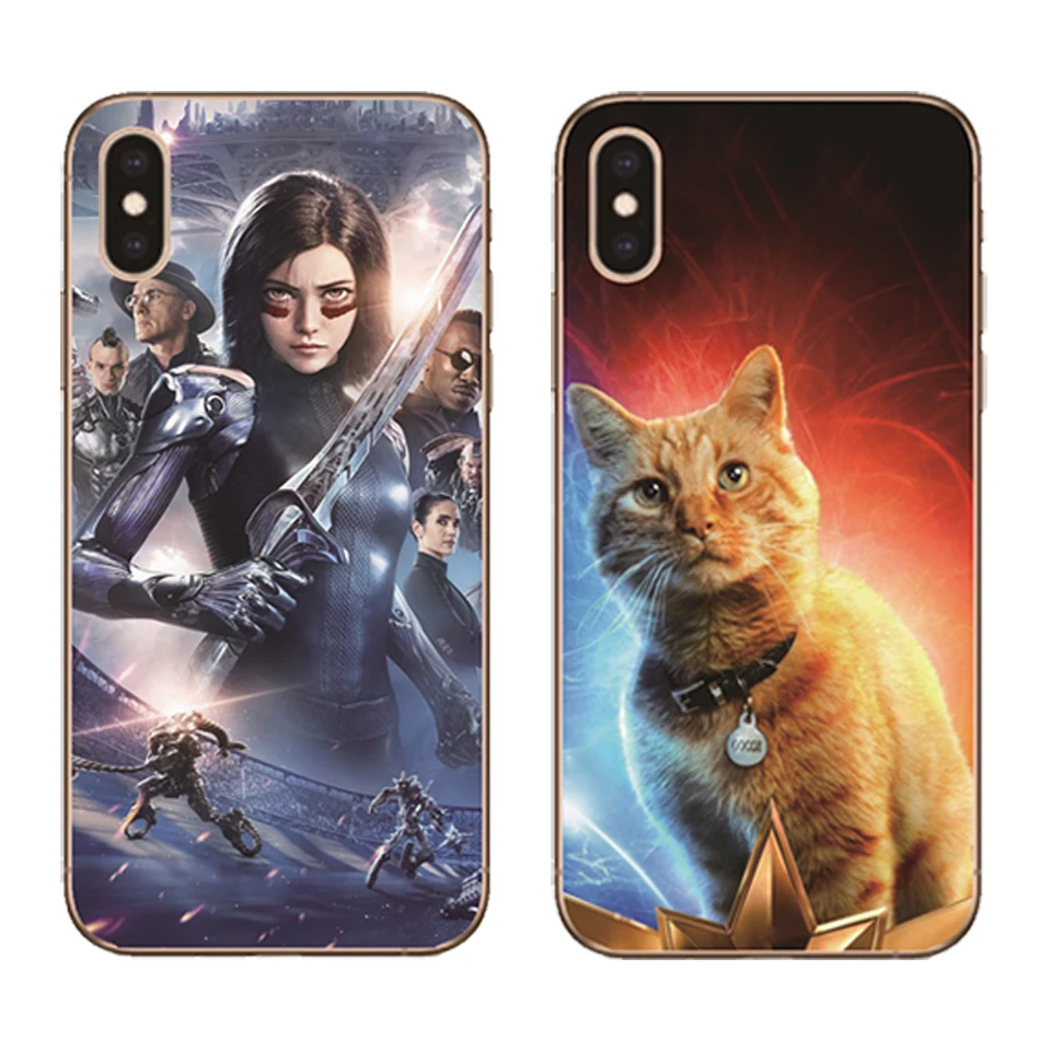 Модный чехол для iPhone X XR XS Max 8 7 6 6S Plus 5 5S SE Железный человек Капитан Америка Marvel DC Joker