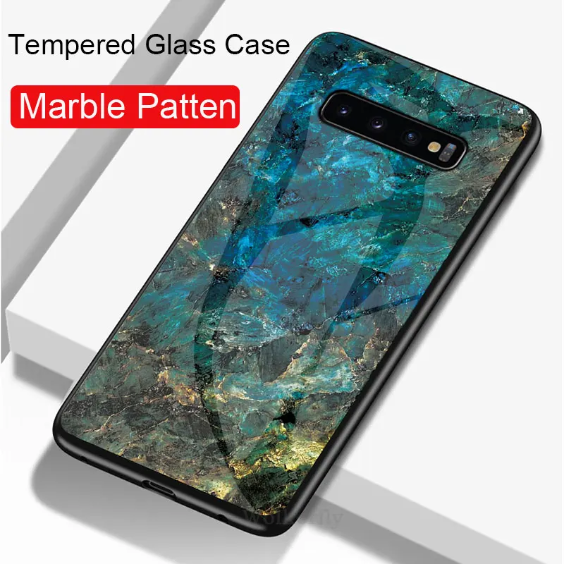 Мрамор Стекло чехол для samsung Galaxy S10E S9 S8 S10 плюс M10 M20 M30 A50 A30 A20 A10 A70 A7 A8 A9 A6 J4 J6 плюс Note 9 8