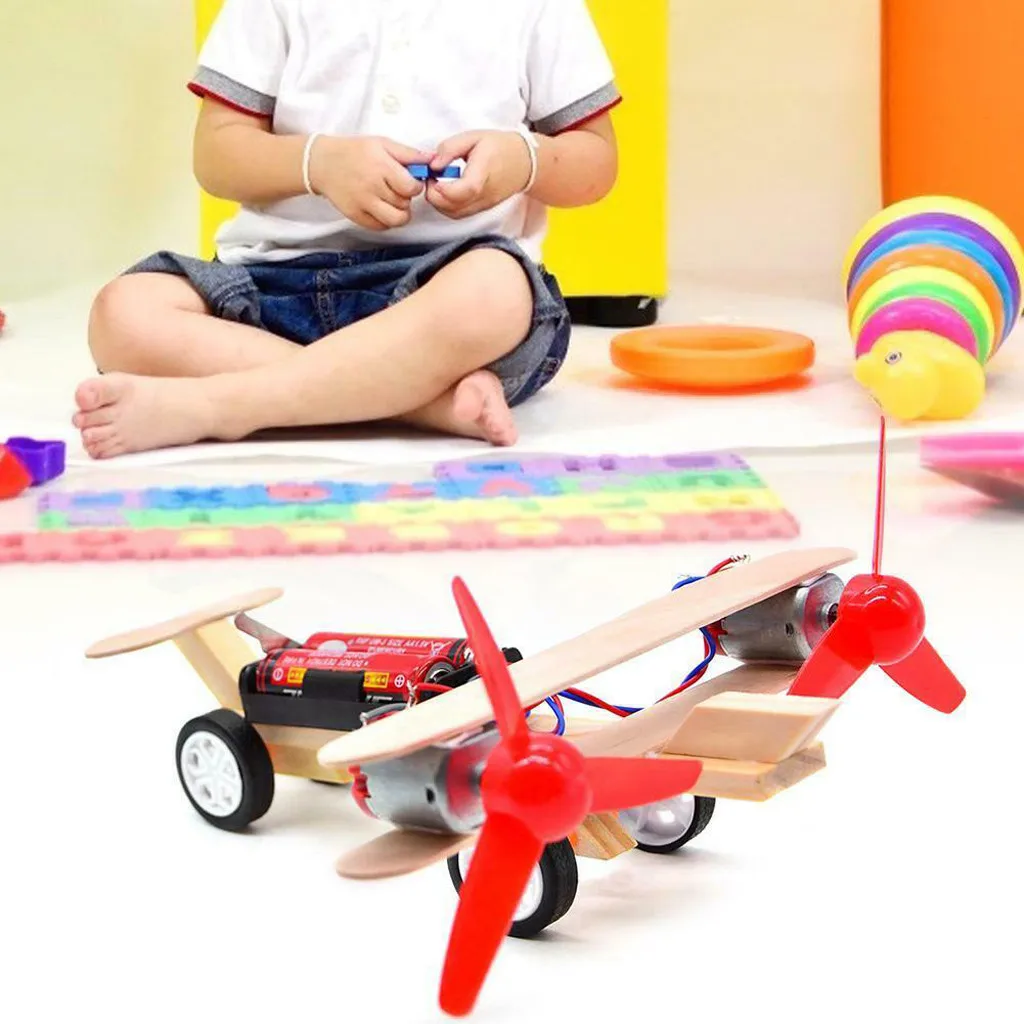 DIY Дети Наука Образование игрушки для экспериментов модель планера