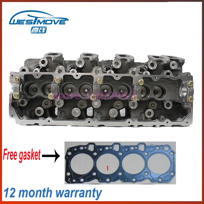 Головка блока цилиндров для Toyota 4runner Land cruiser/90 Prado Hi lux GRANVIA 2982cc 8v 3 0 TD 1KZ 1KZT 1KZTE 11101 69126