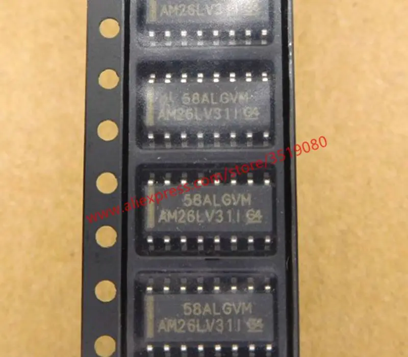 

Free Shipping 10pcs/lot AM26LV31INSR AM26LV31 26LV31I SOP16