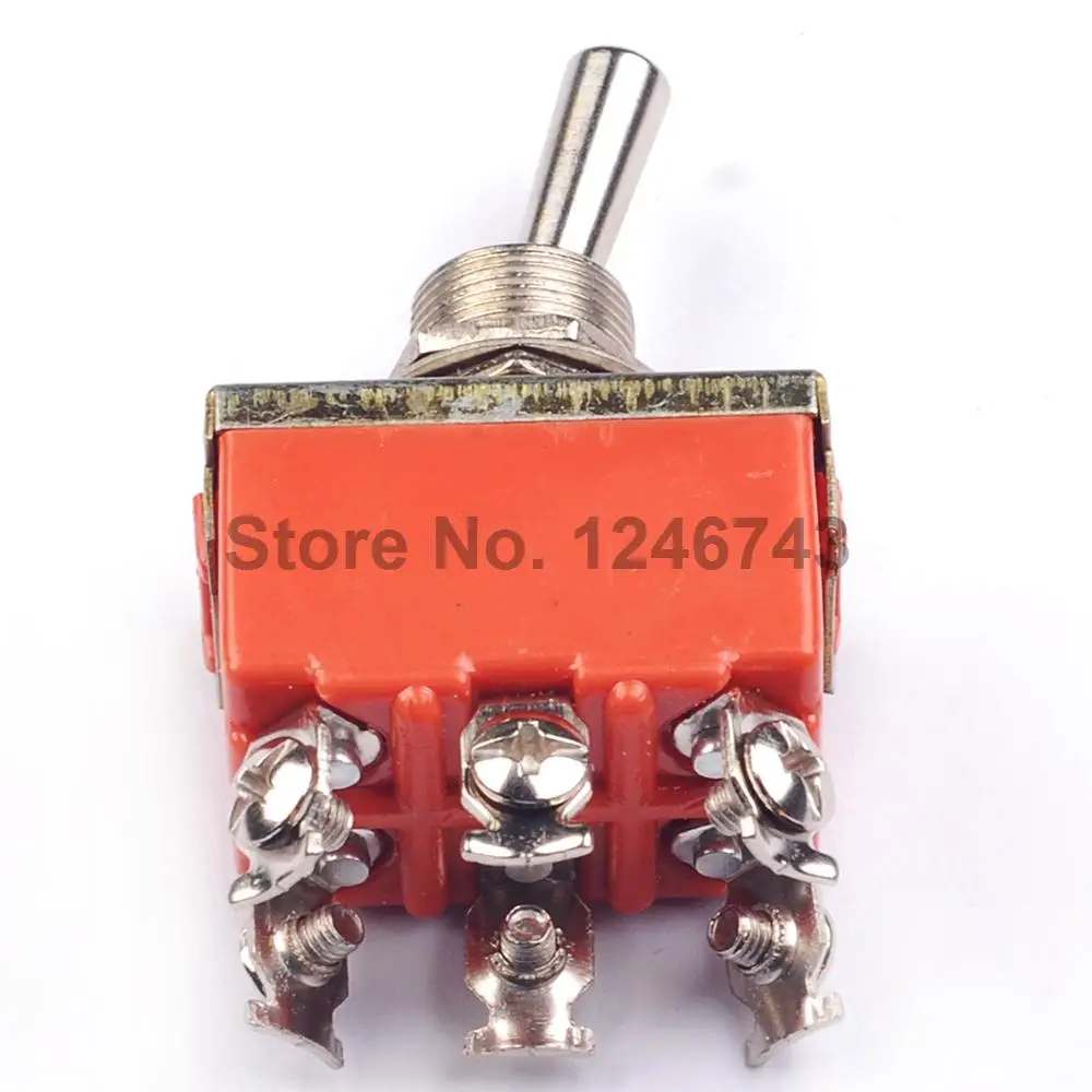 2PCS 1321 Toggle Switch Rocker Double 6P | Обустройство дома