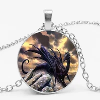 western dragon region black dragon pendant necklace jewelry necklace send a friends gift photo private order
