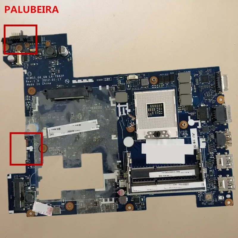 Материнская плата для ноутбука LENOVO G580 G9 REV: 1 0|Материнские платы| |