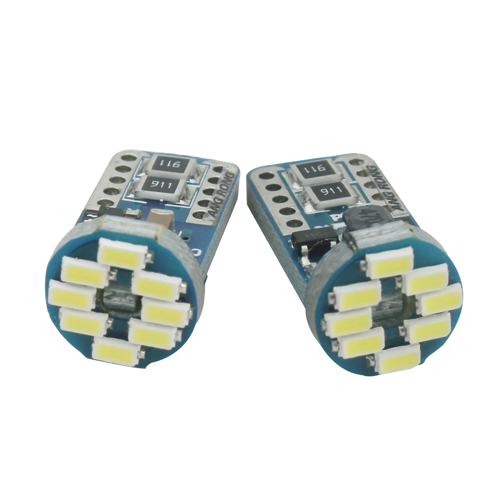 ANGRONG 2x Canbus Wedge T10 501 W5W 12 SMD светодиодсветильник лампа с номерным знаком ксеноновая