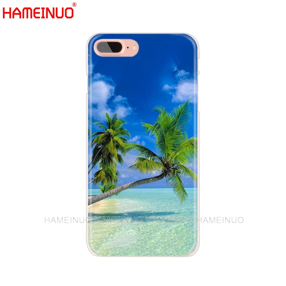 Чехол для мобильного телефона HAMEINUO летняя пляжная сцена на закате море пальмовое