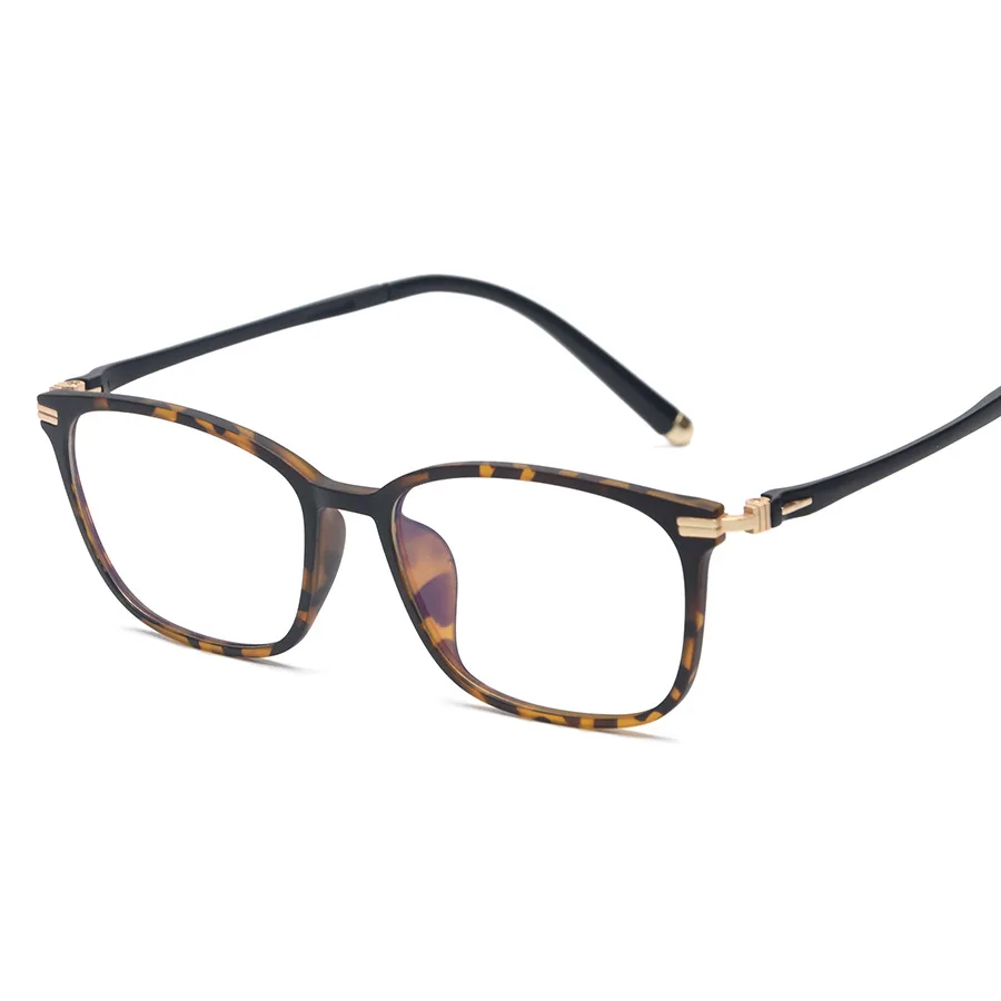 Качество Пластик Сталь пей глаз Очки Для мужчин ретро прямоугольник кадров