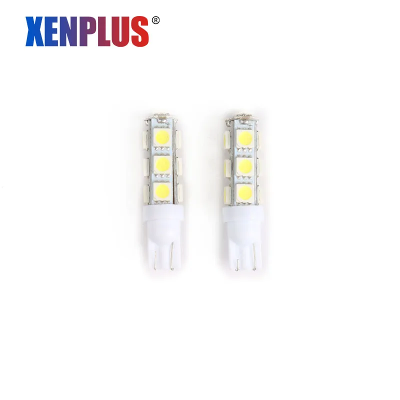 2 шт. автомобисветильник светодиодные лампы T10 13 SMD 5050 194 501 W5W 12 В|Сигнальная лампа| |