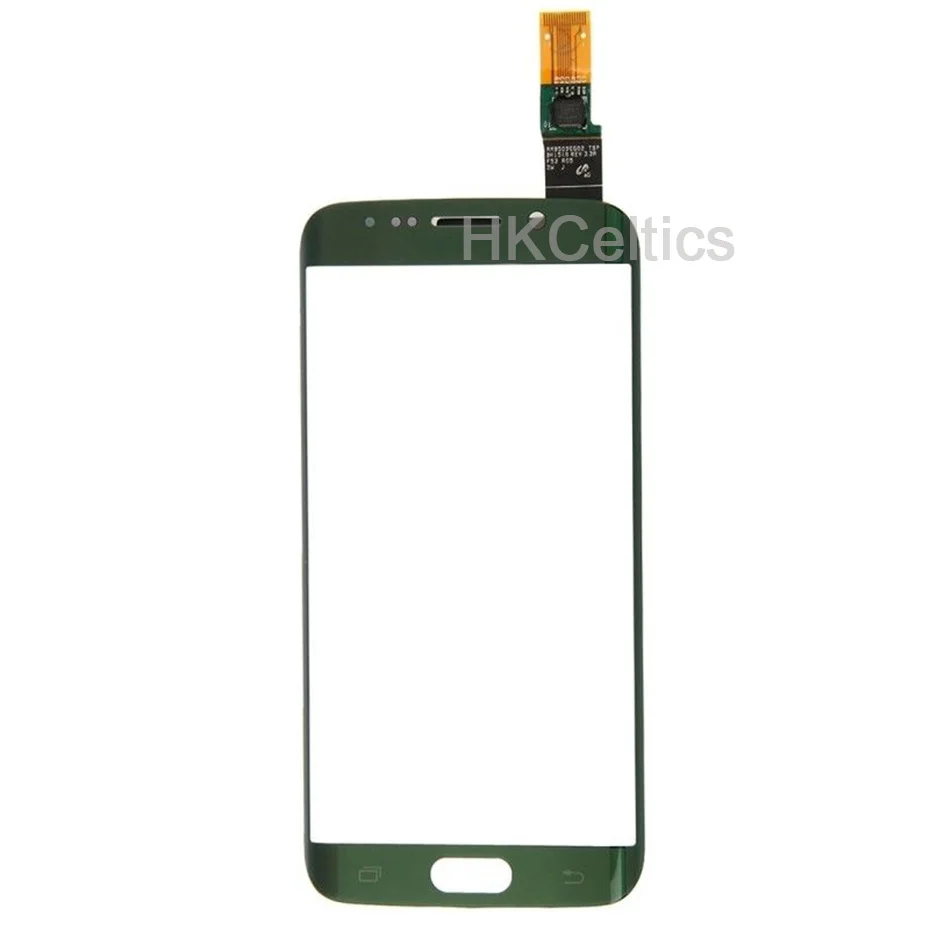 1 шт. протестированный s6 edge для samsung Galaxy S6 Edge G925F G925 Edge Переднее стекло сенсорный экран ЖК-дисплей внешняя панель Замена верхней линзы