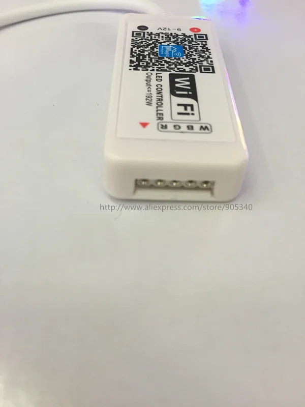 Миниатюрный светодиодный RGB контроллер с Wi Fi для RGB/RGBW rgb светодиодная лента 5050 rgbw