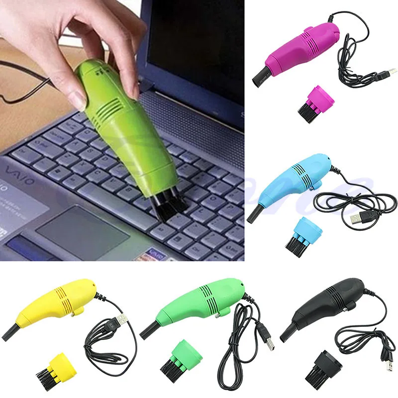 Очиститель клавиатуры USB мини вакуумная Пылезащитная машина для компьютера