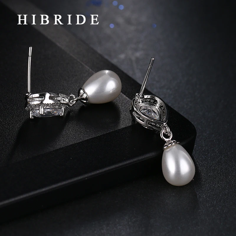 Ювелирные изделия HIBRIDE серьги из натурального жемчуга низкая цена оптовая