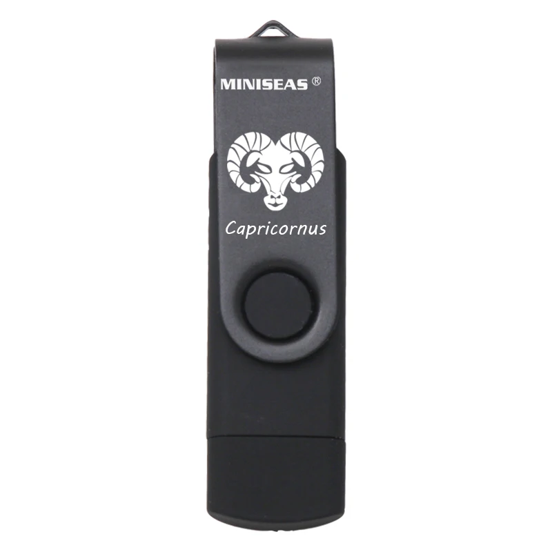 Capricorn Usb флеш-накопитель многофункциональная карта памяти, Флеш накопитель 12 созвездий Флешка usb Флешка 32 Гб внешний накопитель для Android - Цвет: Capricorn