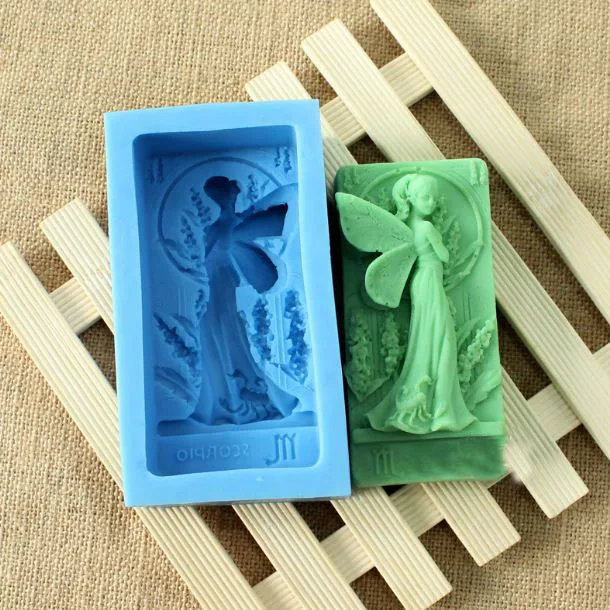 Силиконовые формы для мыла в форме феи резиновые силиконовые ручной работы