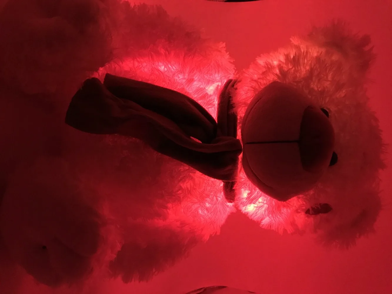 Музыкальное воспроизведение светящийся плюшевый мишка тедди со светодиодный