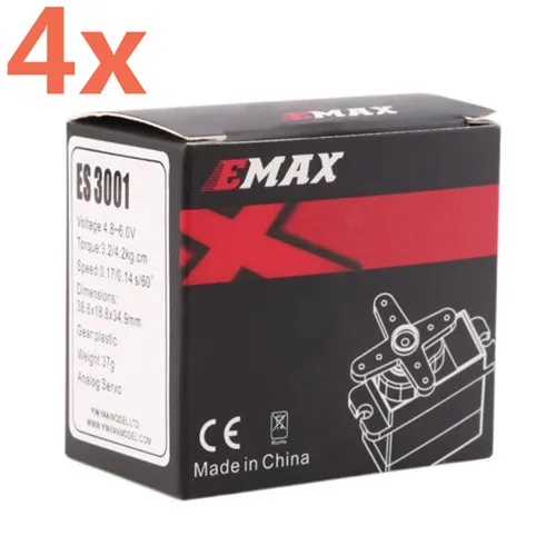 Серводвигатель EMAX ES3001 Стандартный 43g для радиоуправляемых автомобилей