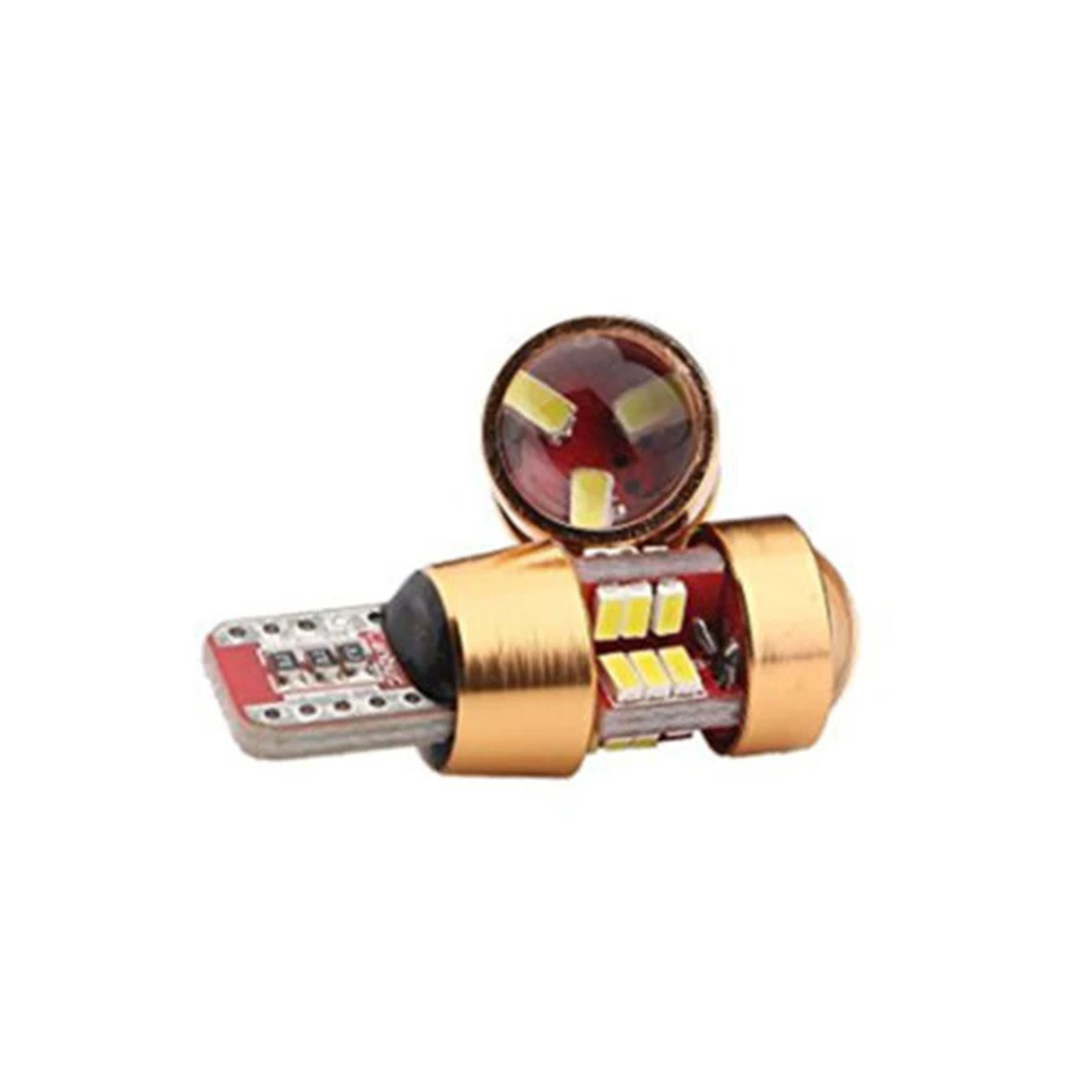 YSY 2 шт./лот Canbus без Ошибок T10 W5W Светодиодная лампа 3014 27SMD с len can bus светодиодные