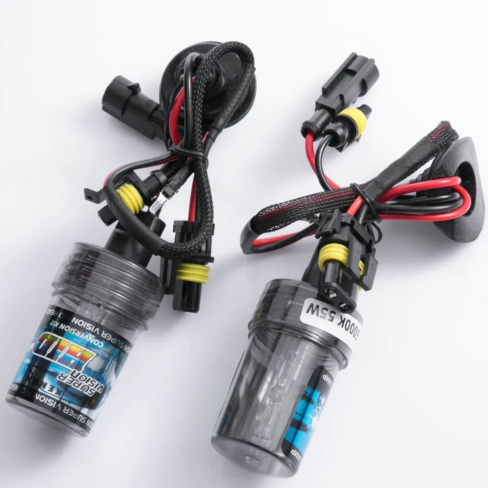 2 шт. HID ксеноновая лампа 35 Вт 55 3000 К 4300 6000 8000 10000 12000 H1 H3 H7 H11 HB3 HB4 H27 D2S 9012 880 881 H4 D2H