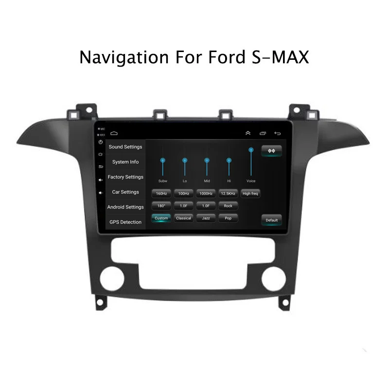 NAVITOPIA 9 дюймов 4G LTE wifi головное устройство для Ford S Max 2007 2008 2009 Android 6 0 2G + 32G