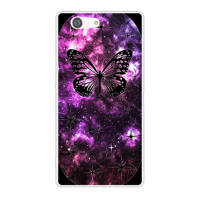 Мягкий ТПУ чехол для Sony Xperia Z3 Compact Mini D5803 D5833 прозрачный силиконовый Coque |