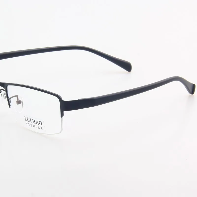 Мужские Полуободковые очки без оправы эластичные в оправе из TR90 736 | Аксессуары