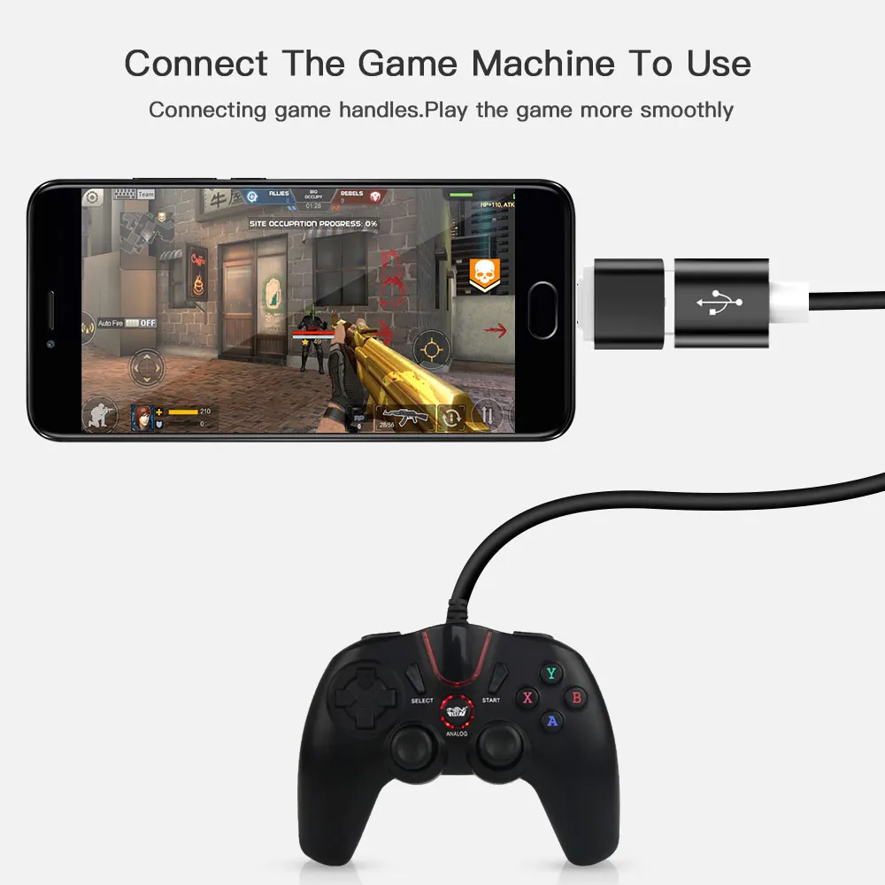 USB 2,0 3,0 type-C OTG кабель адаптер type C USB-C OTG конвертер для Xiaomi Mi5 Mi6 huawei samsung мышь клавиатура USB диск флэш