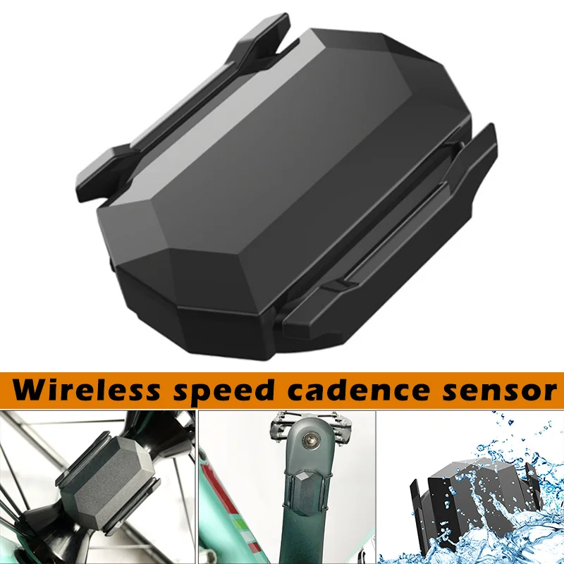Популярный водонепроницаемый велосипедный датчик спидометра + Bluetooth Ant для
