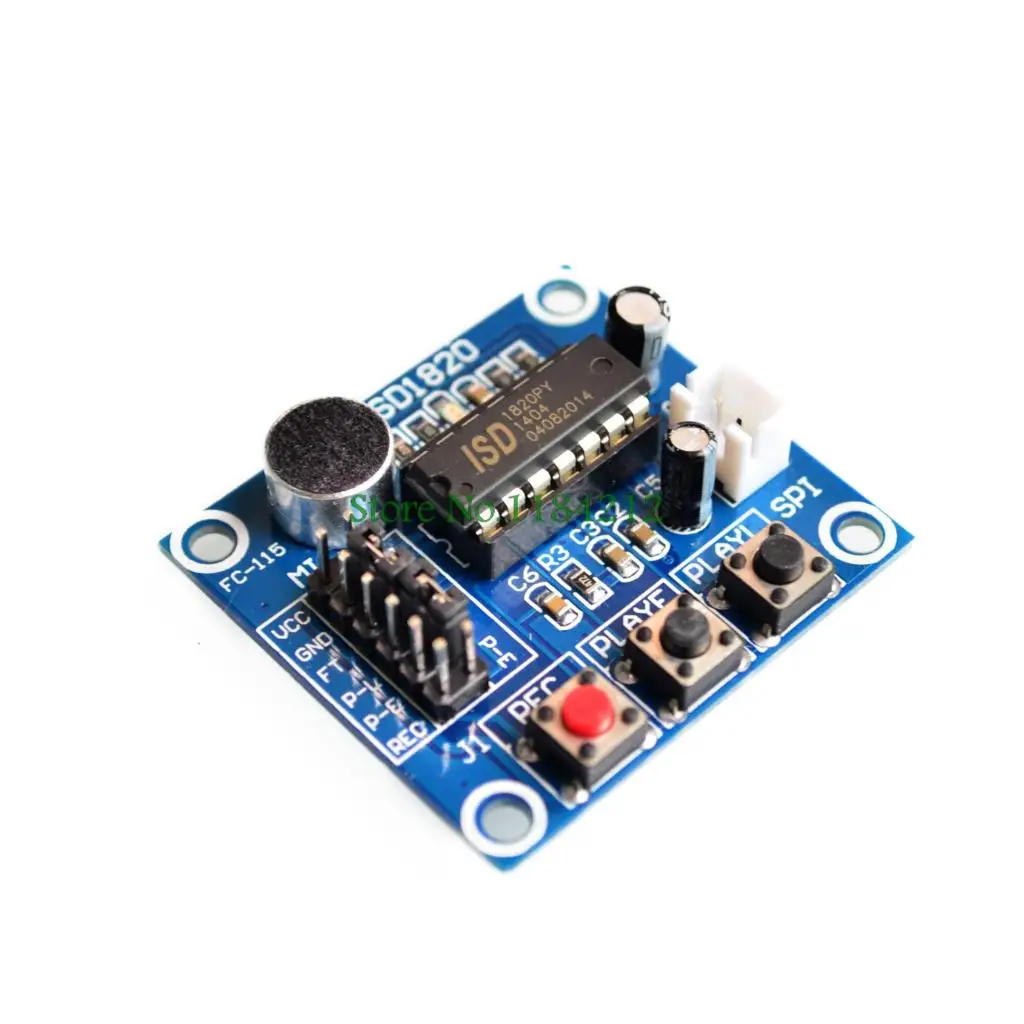 ISD1820 диктофон для записи голоса с микрофоном звуковой динамик новинка|audio module|sound