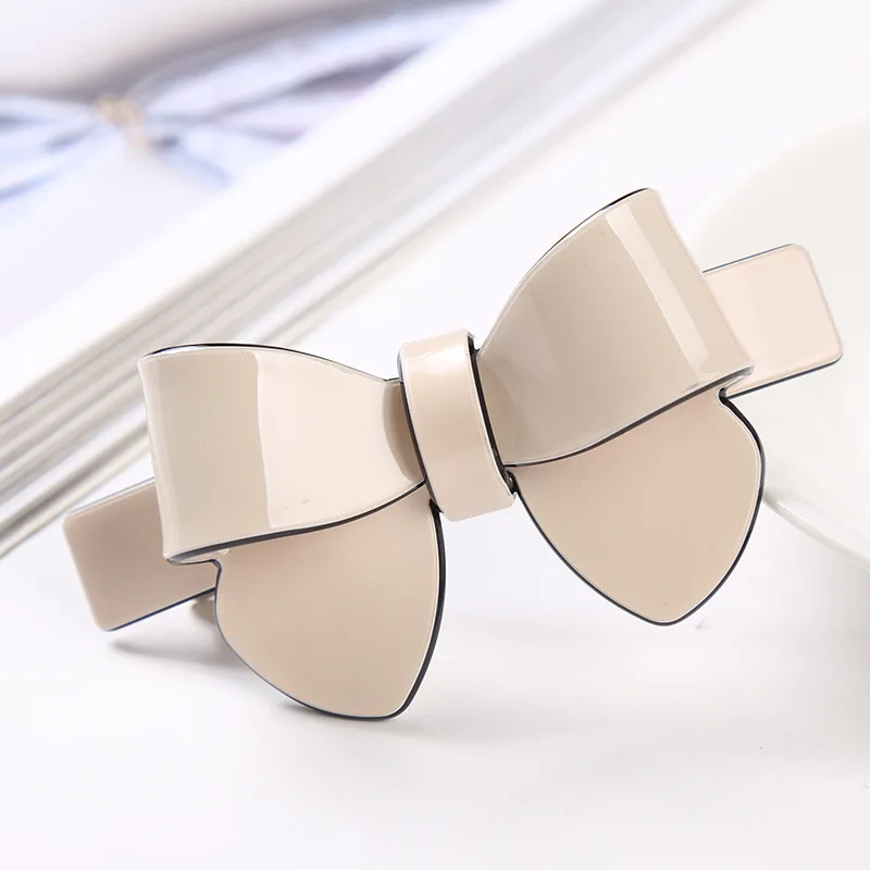 Бабочка акриловая клип шпилька для волос женщин Pin Барретт шпильки Заколки хвост