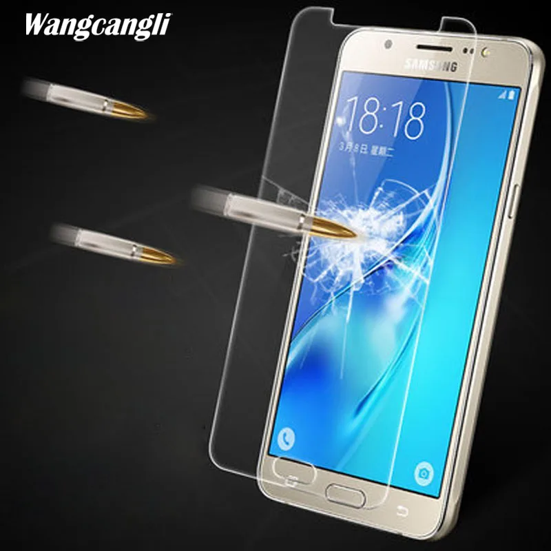 5 шт закаленное стекло для Samsung Galaxy J5 2016 Защита экрана 2.5D 9H ультра-тонкая защитная