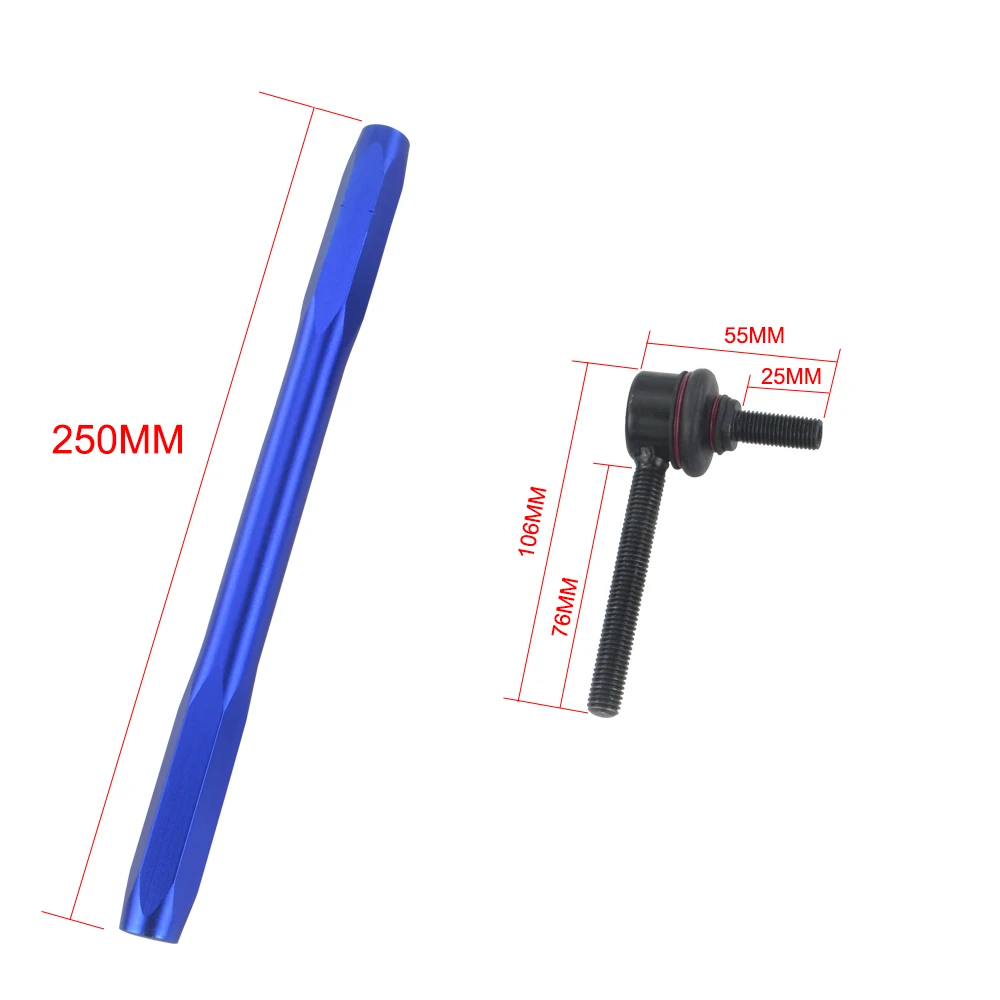 300 мм 345 Шаровой Шарнир регулируемый рулон Sway Bar End Link для BMW 3 серии F30/F31/F35/F80 Citroen C2 C3