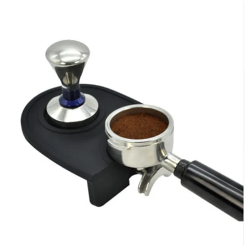 

Manual Coffee Silicone Pad Anti-skid Tamping Mat Coffee Espresso Tampers Rubber Corner Pad Tamper Holder Silicone Coffeeware