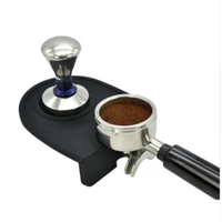 manual coffee silicone pad anti skid tamping mat coffee espresso tampers rubber corner pad tamper holder silicone coffeeware