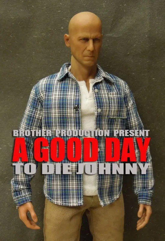 1/6 весы Рисунок кукла A GOOD DAY TO DIE Джонни Брюс Уиллис 12 &quotэкшен-фигурки Кукла