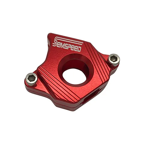 Красный SEMSPEED N-MAX155 125 ключ крышка головки сумка Кепки Алюминий для Yamaha nmax 155 NMAX 150 NMAX 125 - Цвет: Красный