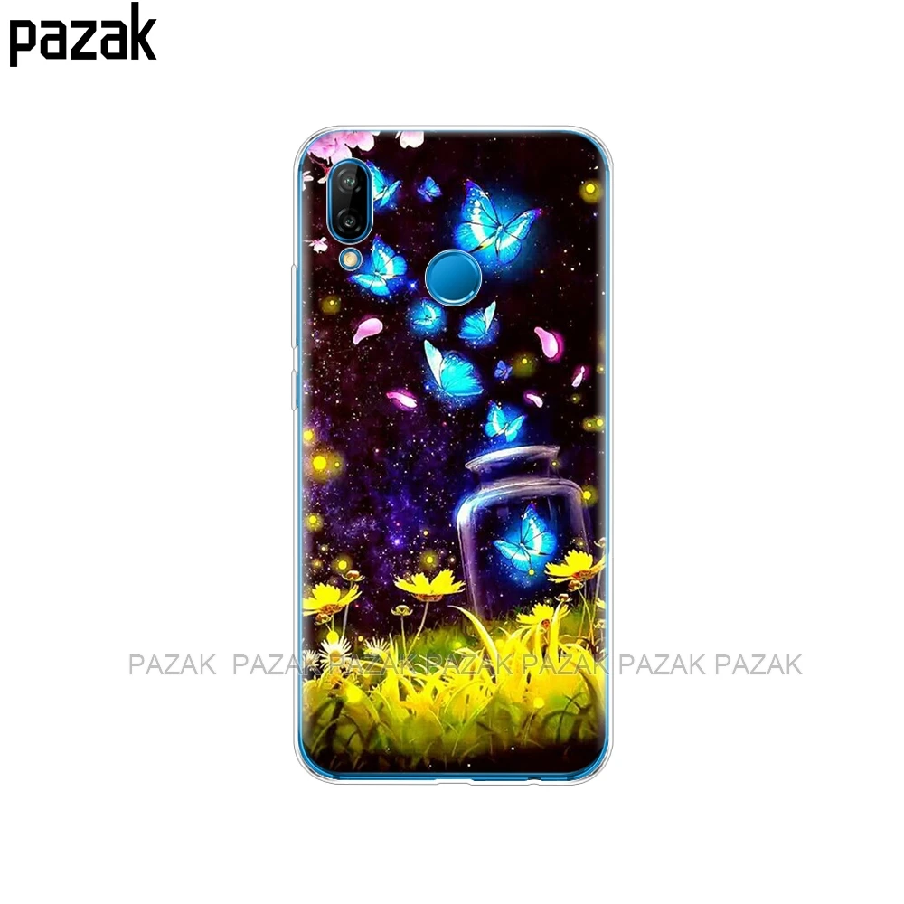 52244 Чехол для huawei Nova 3 3i 3e Чехол Мягкий ТПУ силиконовый чехол для Nova3 Nova3i INE-LX2 INE-LX9 чехол с принтом - Цвет: 52244