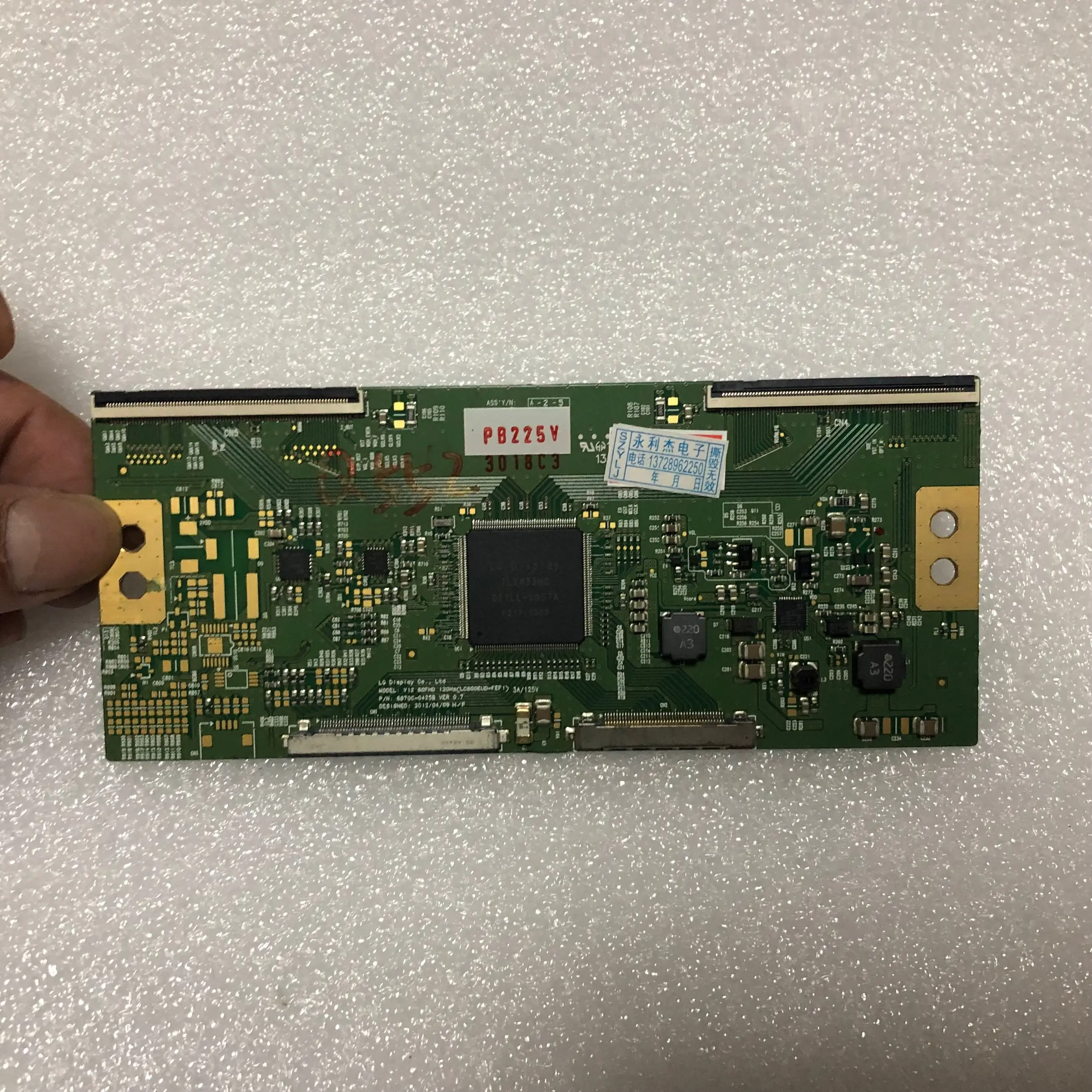 Оригинальный 100% тест для LG 6870C 0425B VER 0 7 (LC600EUD FEF1) logic board SPOT|Платы мобильных