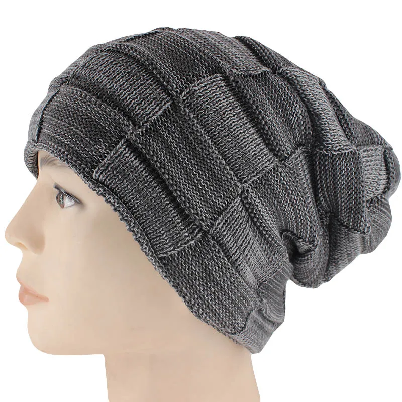 Miaoxi, хип-хоп, модные, для взрослых, зимние, Skullies& Beanies для мужчин, теплая, Повседневная шапка, вязаная, унисекс, одноцветные, Gorros, женские, шерстяные шляпы