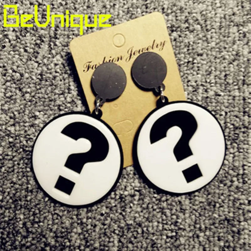 Уличная мода акриловые серьги Европа и Америка преувеличены Геометрическая